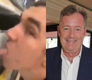 Piers Morgan made a fisting joke about the Walmart coronavirus licker