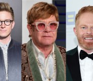 Elton John Tyler Oakley Jesse Tyler Ferguson redhead men of the year