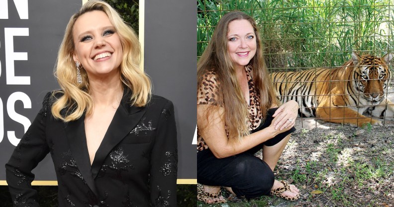 Kate McKinnon is reportedly signed on to play Carol Baskin in the Tiger King adaptaiton