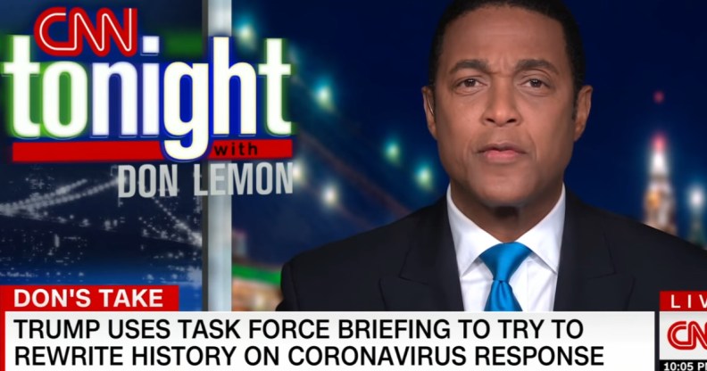 Don Lemon Donald Trump coronavirus COVID-19