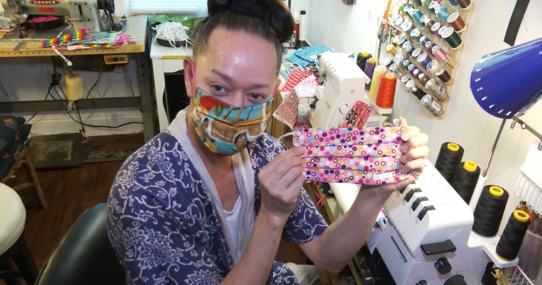 Drag queens face masks coronavirus
