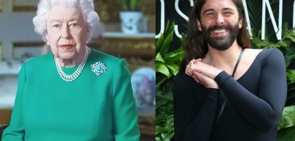 Even Jonathan Van Ness watched the Queen address the COVID-19 crisis