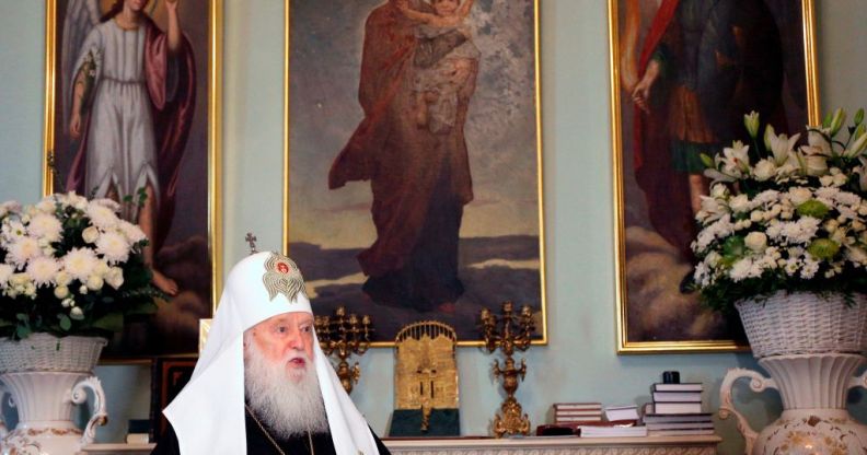 Patriarch Filaret gay same-sex marriage coronavirus