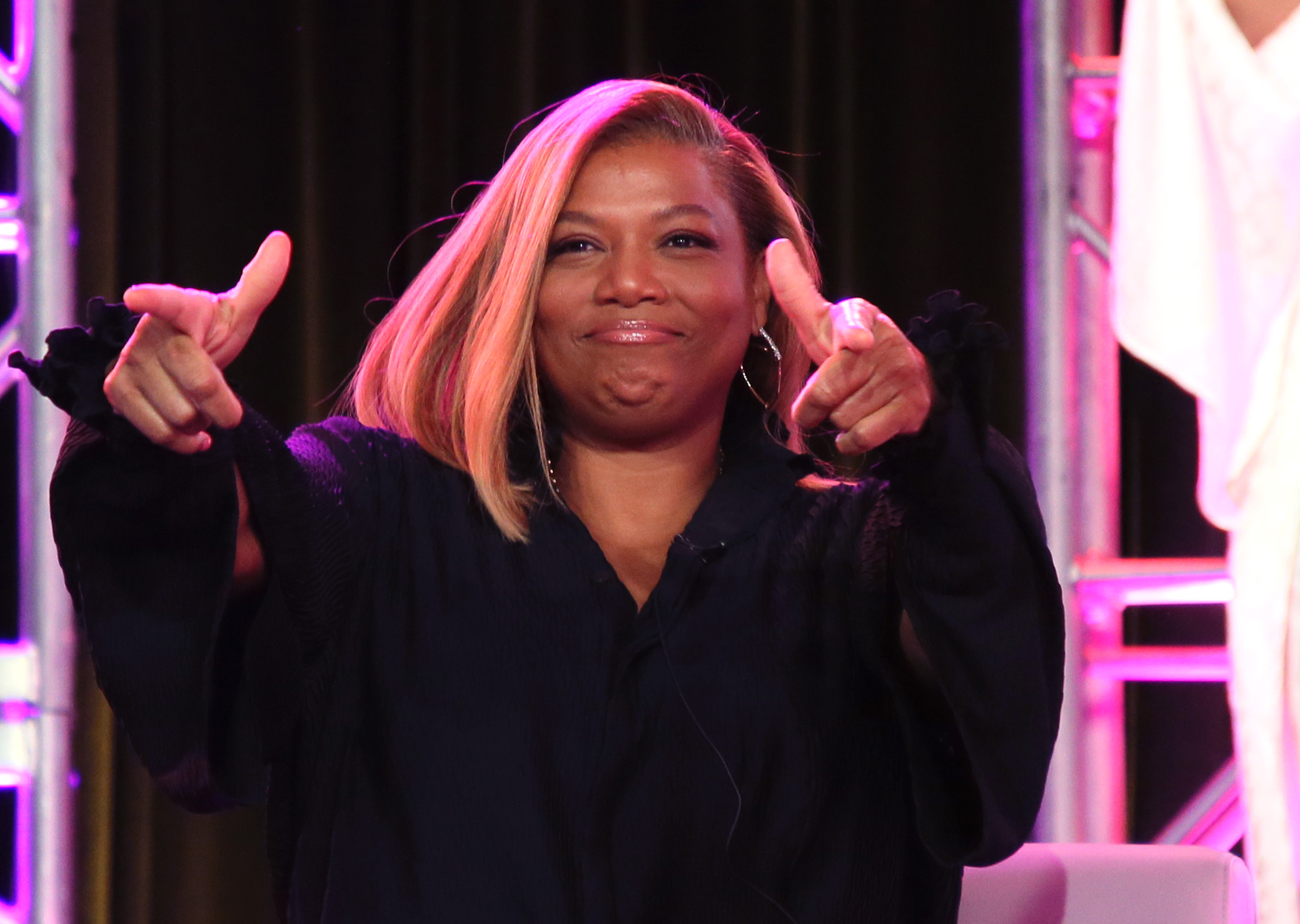 Queen Latifah reveals her celebrity crush on a Brazilian supermodel