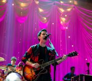 Kelly Jones of Stereophonics performing on stage