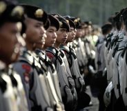 Indonesian police
