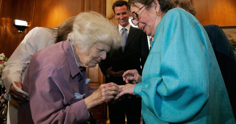 Phyllis Lyon, pioneering lesbian activist, has died at the age of 95