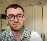 Sam Smith has claimed they contracted coronavirus. (Screen capture via Apple Podcasts)
