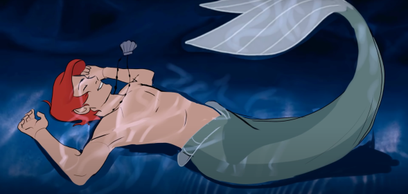 The Little Mermaid: Queer animator reimagines Ariel as a man