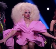 Asia O'Hara, Alyssa Edwards and Trinity The Tuck