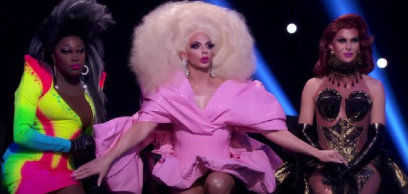 Asia O'Hara, Alyssa Edwards and Trinity The Tuck