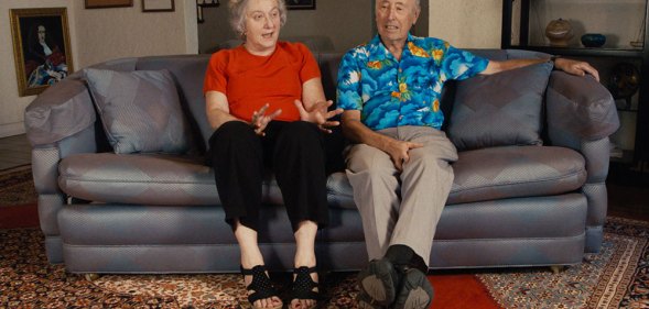 Karen and Barry Mason in Circus of Books