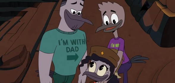 One Million Moms is angry after DuckTales revealed that Violet has two gay dads