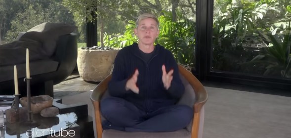 Ellen DeGeneres made a return to air
