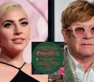 A leaked version of the Lady Gaga Chromatica tracklist has revealed an alleged duet with Elton John. (Getty/Twitter)