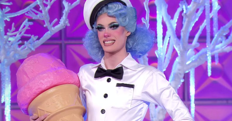 Gigi Goode on the Drag Race runway