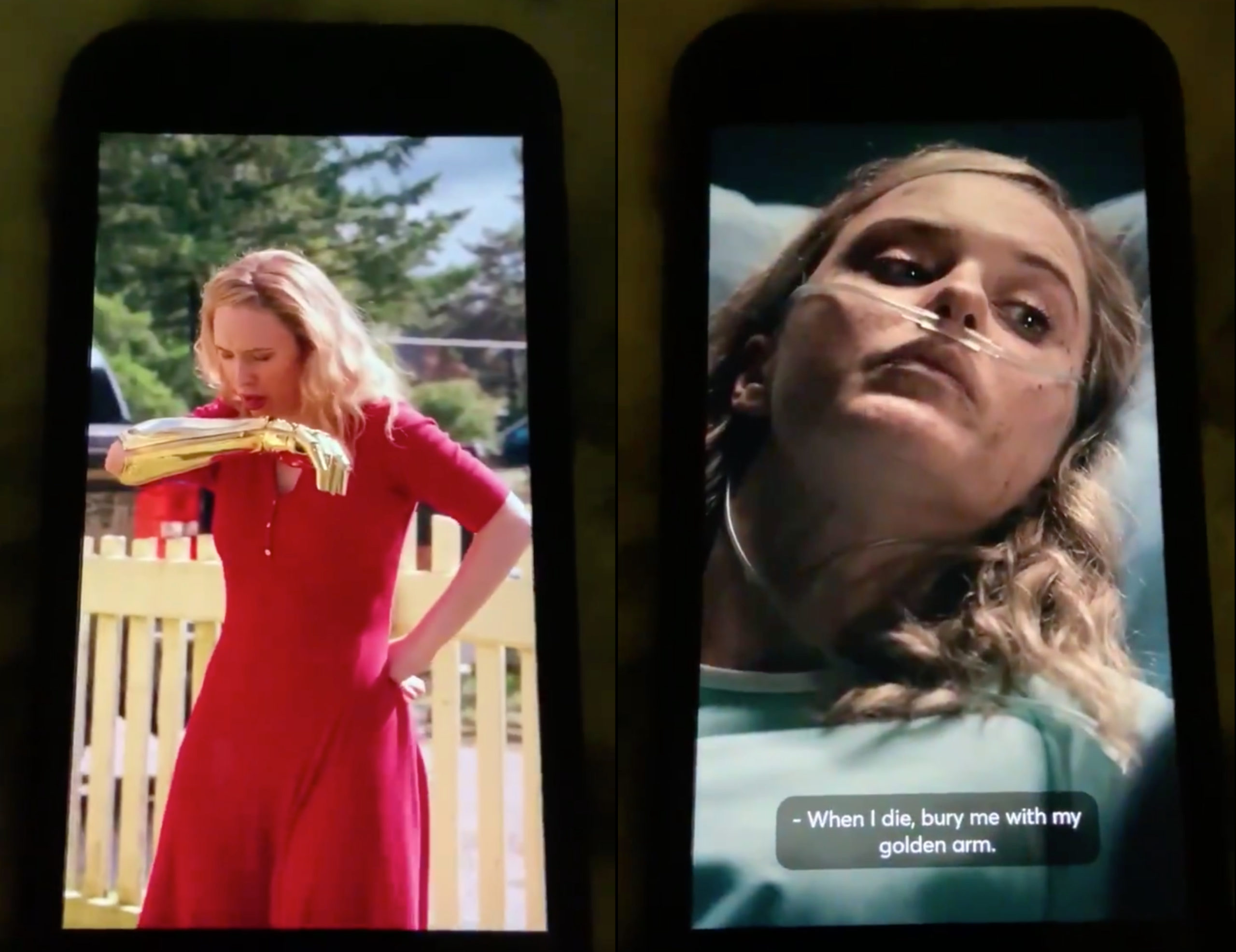 There's a bonkers Quibi show about Rachel Brosnahan and a golden arm