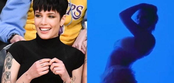 Halsey dancing