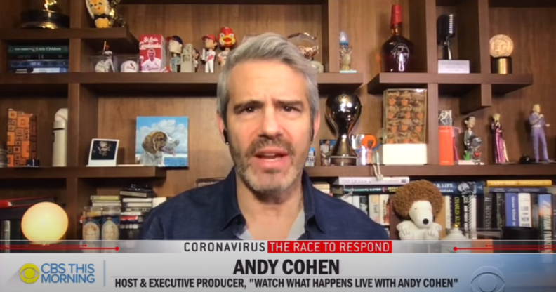Andy Cohen has spoken out to explain why he was so upset to be turned away from giving plasma