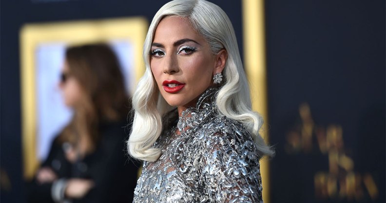 Lady Gaga at the A Star Is Born Premiere