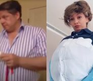 Jade Thirlwall recreated the iconic Come Dine With Me meltdown scene, but which one is the original? Can someone let us know? (Screen captures via YouTube and TikTok)