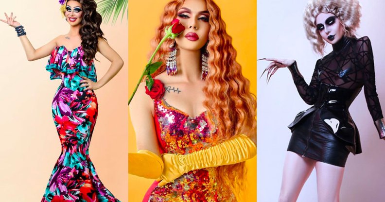 Trinity the Tuck paid tribute to Bianca Del Rio, Sasha Velour and Sharon Needles.