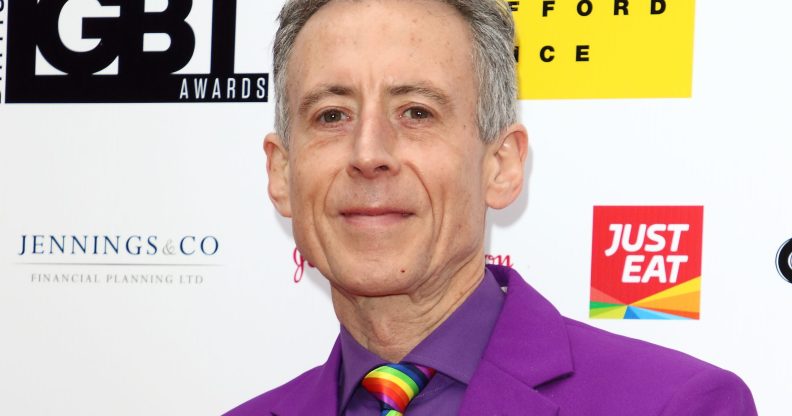 Lifelong LGBT+ rights activist Peter Tatchell