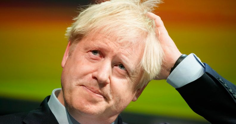 Prime Minister Johnson Speaks At Convention of the North In South Yorkshire