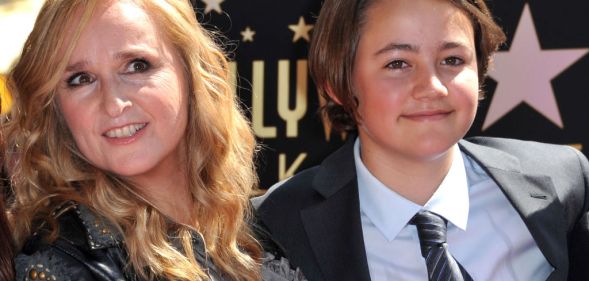 Melissa Etheridge with her son Beckett