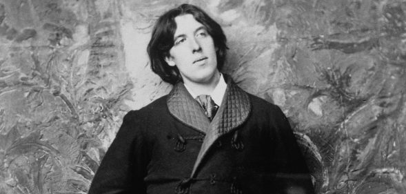 Oscar Wilde, Irish writer, in New York in January 1882. (DeAgostini/Getty Images)