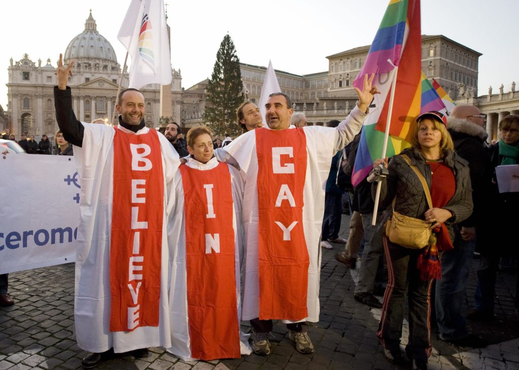Catholic Church Vatican gay priests Grindr