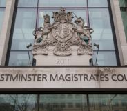 Westminster Magistrates Court in London, England, United Kingdom. (