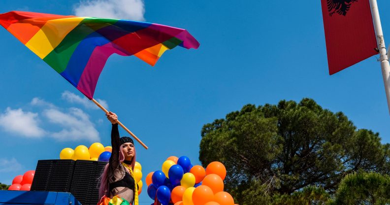 The leading governing body for psychologists in Albania have banned conversion therapy. (GENT SHKULLAKU/AFP via Getty Images)