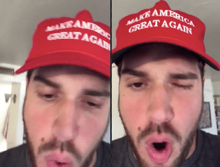 Trump fan claims 'trans women are men' in toe-curlingly embarrassing 'rap'