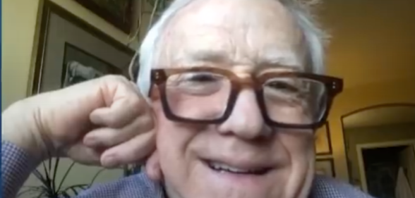 Will & Grace star Leslie Jordan has given his take on the apparent feud between actors Megan Mullally and Debra Messing. (Screen capture via YouTube)