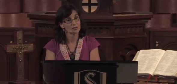 Rosaria Butterfield identified as a lesbian before converting to Christianity and marrying a man