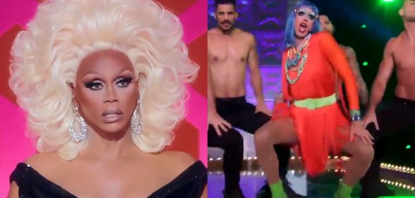 RuPaul and Crystal Methyd
