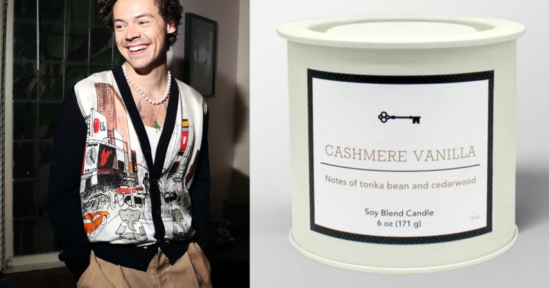 If you're feeling down about not being in a relationship with Harry Styles, then why not buy this vanilla candle which fans claim smells exactly like him? ( Rich Fury/Getty Images for Spotify/Target)