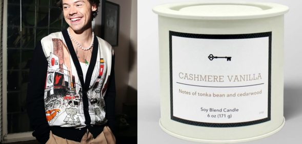 If you're feeling down about not being in a relationship with Harry Styles, then why not buy this vanilla candle which fans claim smells exactly like him? ( Rich Fury/Getty Images for Spotify/Target)