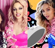 Jade Thirlwall and Courtney Act