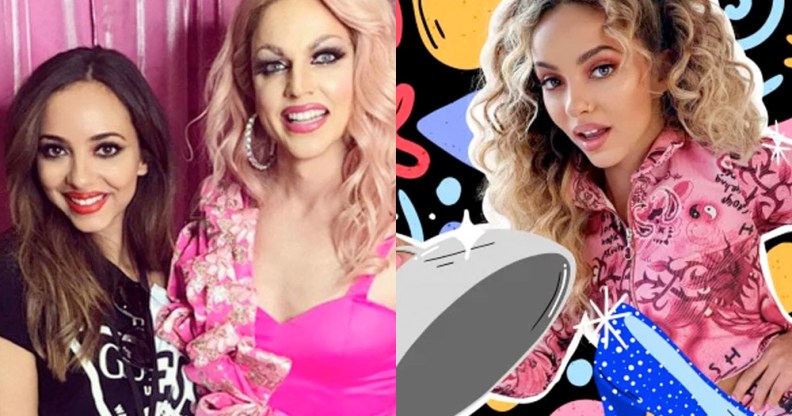 Jade Thirlwall and Courtney Act