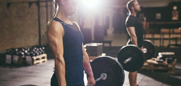 A woman showed she can deadlift more than her boyfriend, and his bruised toxic masculinity lashed out in the worst way. (Stock photograph via Elements Envato)