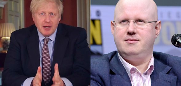 Matt Luas and Boris Johnson