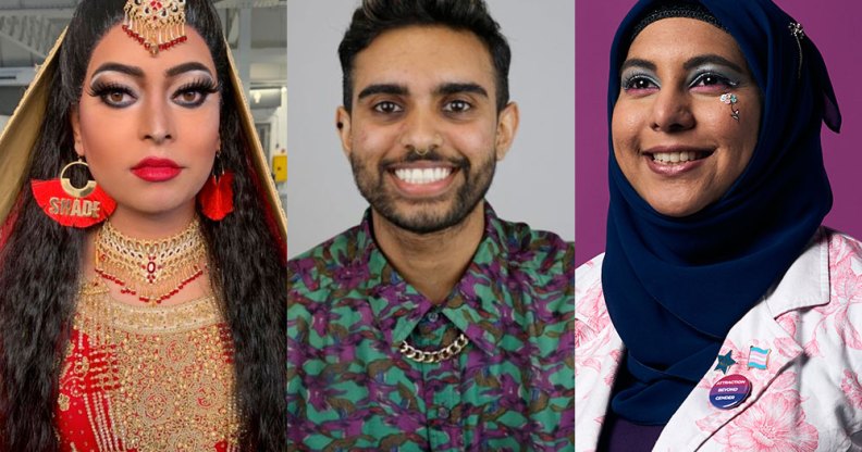 Asifa Lahore, Sabah Choudrey and Hafsa Qureshi