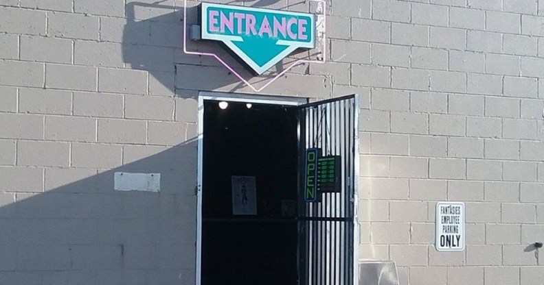 Club Tabu was allegedly operating out of the back of adult video store Fantasies