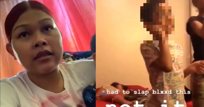 Homophobic babysitter slaps young boy for dancing 'gay' in sick viral video