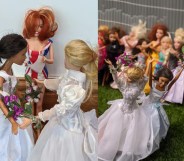 Barbie same-sex wedding