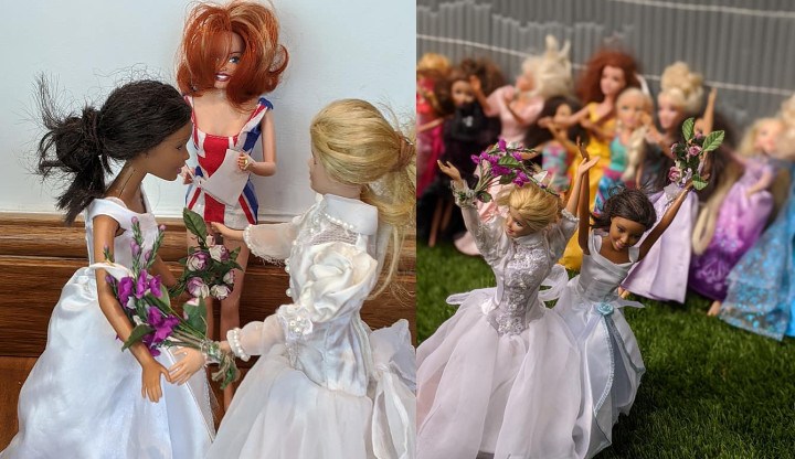 Barbie same-sex wedding