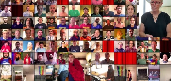 Lady Gaga Boston Gay Men's Chorus