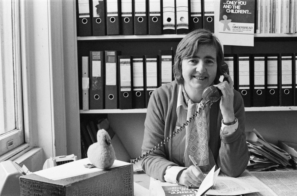 Maureen Colquhoun, Britains first openly lesbian MP, pictured in 1980